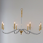 Clarion 8-Light Chandelier