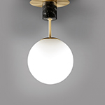 Vesper 1-Light Semi-Flush