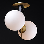 Vesper 2-Light Semi-Flush