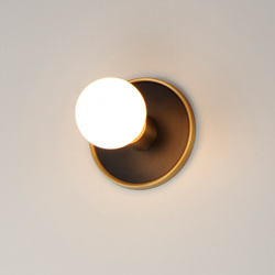 Hollywood 1-Light Sconce w/ LED Bulb