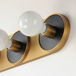 Hollywood 3-Light Sconce w/ LED Bulb