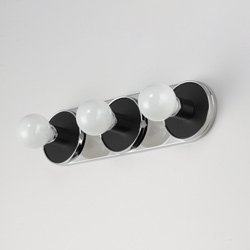Hollywood 3-Light Sconce w/ LED Bulb