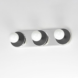 Hollywood 3-Light Sconce w/ LED Bulb