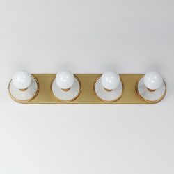 Hollywood Stone 4-Light Sconce w/ LED Bulb