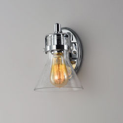 Seafarer 1-Light Wall Sconce With Bulb