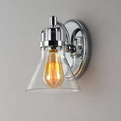 Seafarer 1-Light Wall Sconce With Bulb