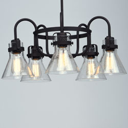 Seafarer 5-Light Chandelier With Bulbs