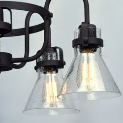 Seafarer 5-Light Chandelier With Bulbs