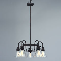 Seafarer 5-Light Chandelier With Bulbs
