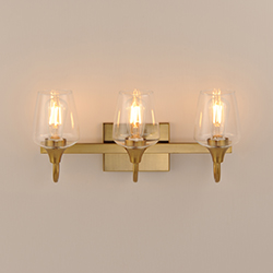 Goblet 3-Light Wall sconce