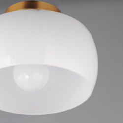 Glazed Flush Mount