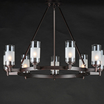 Crescendo 8-Light Oval Chandelier