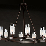 Crescendo 8-Light Oval Chandelier