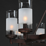 Crescendo 8-Light Oval Chandelier