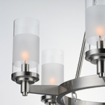 Crescendo 8-Light Oval Chandelier