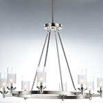 Crescendo 8-Light Oval Chandelier