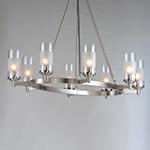 Crescendo 8-Light Oval Chandelier