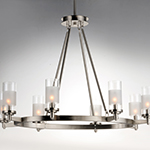 Crescendo 8-Light Oval Chandelier