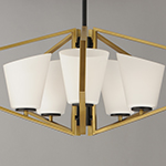 Oblique 5-Light Chandelier