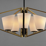 Oblique 5-Light Chandelier