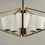 Oblique 5-Light Chandelier