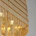 Glamour 6-Light Linear Chandelier