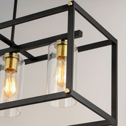 Capitol 4-Light Linear Pendant