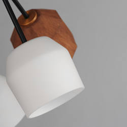 Akimbo 12-Light Pendant W LED Bulbs