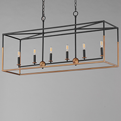 Soho 6-Light Linear Pendant