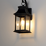 Vicksburg 1-Light Small Outdoor Wall Sconce