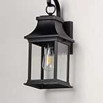 Vicksburg 1-Light Small Outdoor Wall Sconce