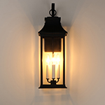 Vicksburg 3-Light Large Outdoor Wall Sconce