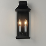 Vicksburg 2-Light Outdoor Pocket Wall Sconce