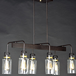 Magnolia 6-Light Linear Pendant