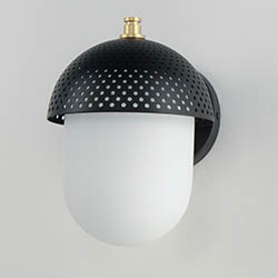 Perf 1-Light Outdoor Wall Sconce