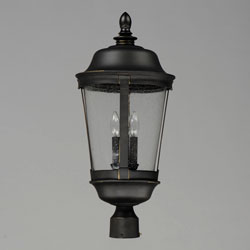 Dover Cast 3-Light Outdoor Pole/Post Lantern