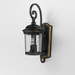 Dover Cast 3-Light Outdoor Wall Lantern