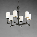 Anvil 6-Light Pendant w/Shades