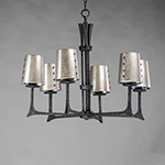 Anvil 6-Light Pendant w/Shades