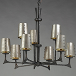 Anvil 9-Light Chandelier