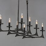 Anvil 8-Light Linear Pendant