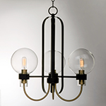 Bauhaus 3-Light Chandelier