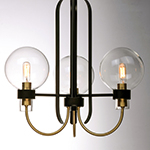 Bauhaus 3-Light Chandelier