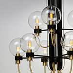 Bauhaus 9-Light Chandelier