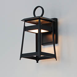 Pagoda LED Outdoor Sconce