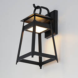 Pagoda Medium LED Outdoor Sconce