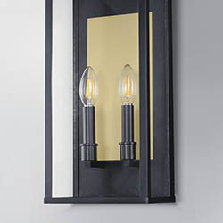 Manchester 2-Light Medium Outdoor Wall Sconce