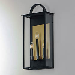 Manchester 3-Light Large Outdoor Wall Sconce