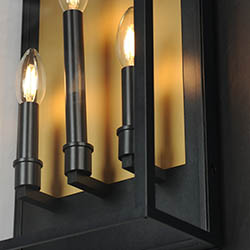 Manchester Large 3-Light Outdoor Wall Sconce