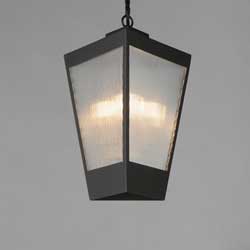 Triform 14" 3-Light Outdoor Pendant